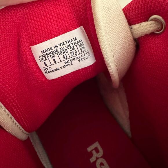 Reebok Reserve Lobster Harvest Prime Court Mid Limited Edition Sneakers SAMPLE 9 - Picture 4 of 8